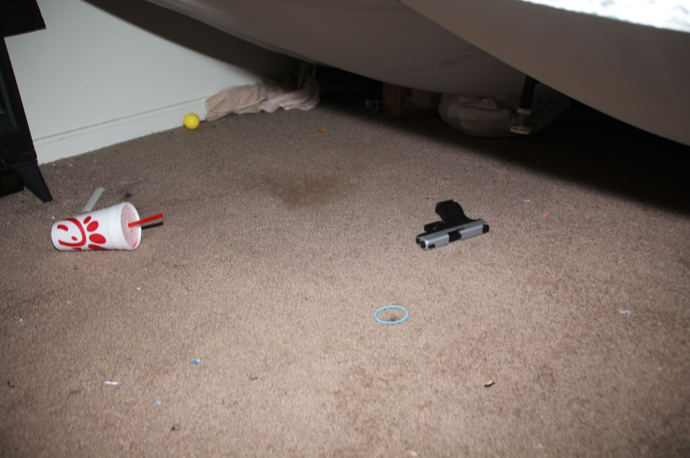 Kenneth Walker's gun in Breonna Taylor's apartment